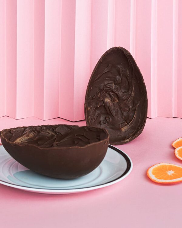 Ovo de Páscoa Trufado de Chocolate com Laranja